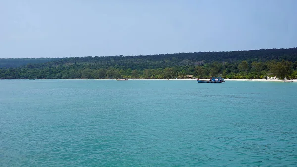 Isla tropical koh rong — Foto de Stock