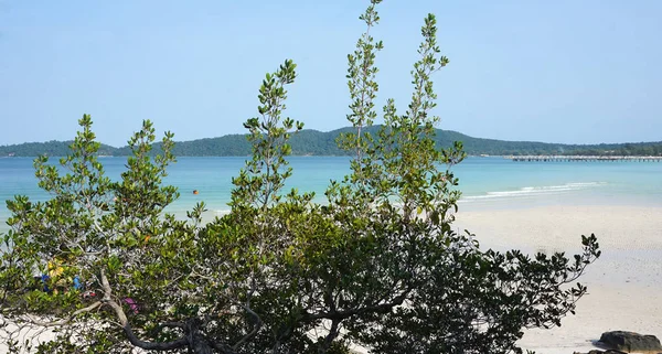 Koh Rong samloem beach — стоковое фото
