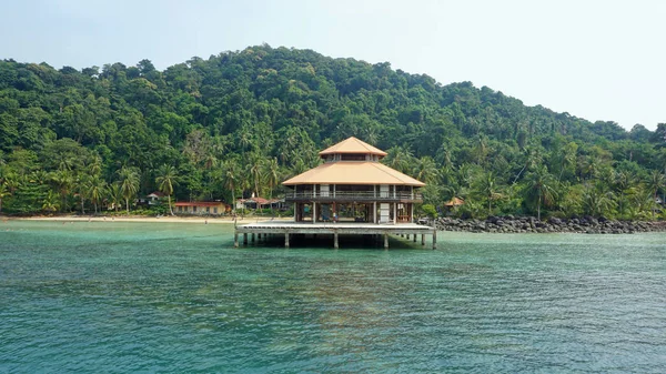 Costa tropicale di koh chang — Foto Stock