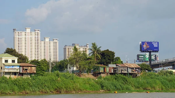 Fiume Phnom Penh — Foto Stock