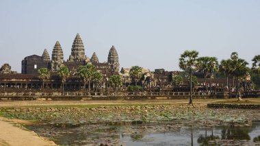 angkor wat Tapınağı'nda öğleden sonra