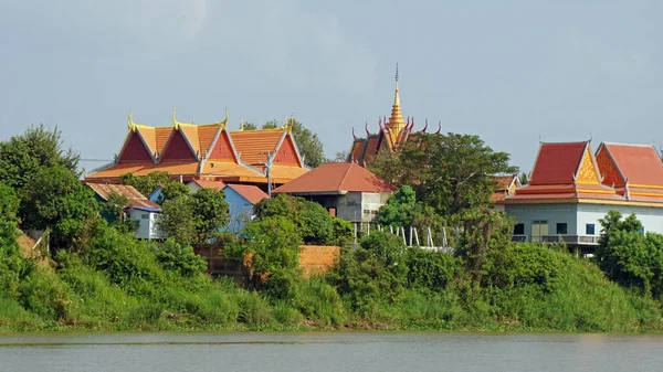 Tonle 수액 강 사원 — 스톡 사진