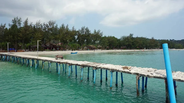 Pontile marcio — Foto Stock