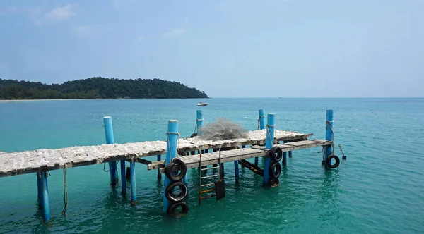 Pontile marcio — Foto Stock