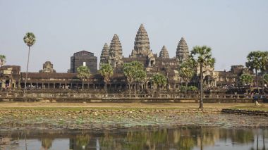 angkor wat Tapınağı'nda öğleden sonra