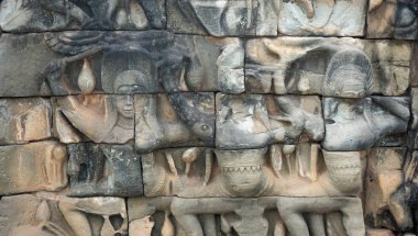 Angkor wat duvar rakamlar