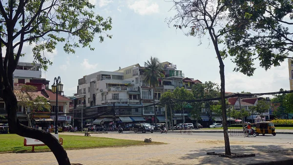 프놈펜과 랜드마크 — 스톡 사진