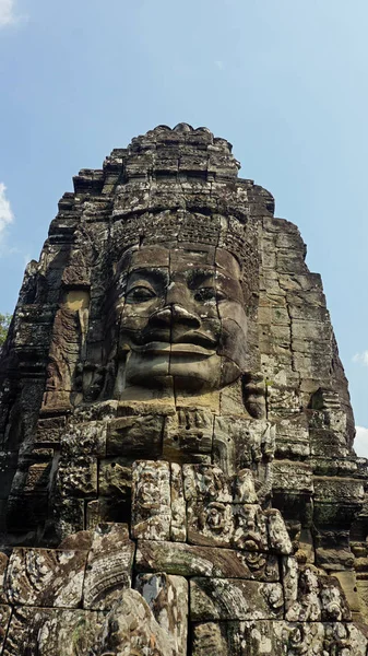 Das Gesicht des Buddha — Stockfoto
