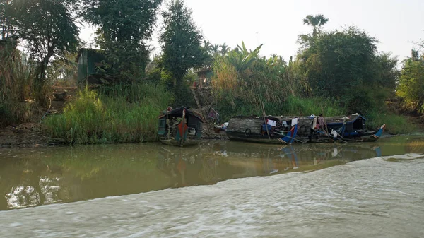 Tonle sap fishervillage — Zdjęcie stockowe