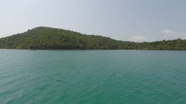 Tropikalnej Wyspie Koh Rong Kambodży — Wideo stockowe