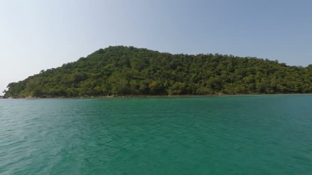 Trópusi Sziget Koh Rong Kambodzsában — Stock videók