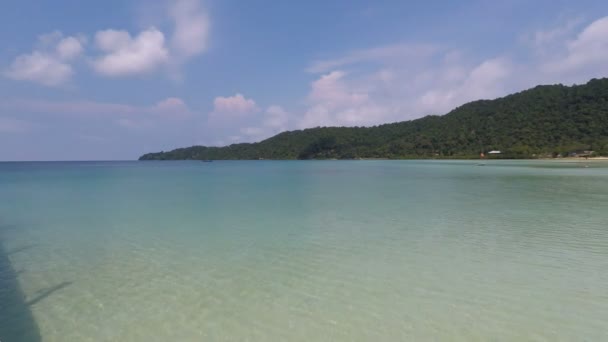 Tropisch Eiland Koh Rong Samloen Cambodja — Stockvideo