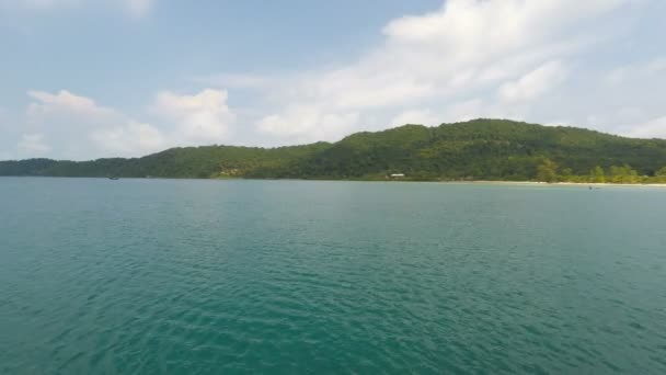 Tropiska Koh Rong Samloen Kambodja — Stockvideo