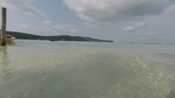 Koh Forte Samloem Ilha Cambodia — Vídeo de Stock