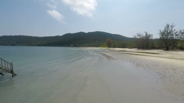 Koh Forte Samloem Ilha Cambodia — Vídeo de Stock