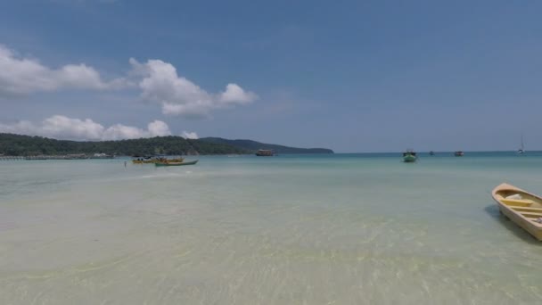 カンボジアの島栄 Samloem — ストック動画