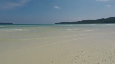 Kamboçya'da tropikal koh rong samloen Adası