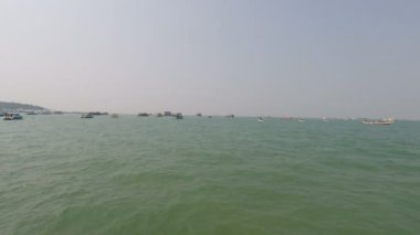 Pattaya, Tayland - Mart 2018 yaklaşık: Pattaya kıyı şeridi