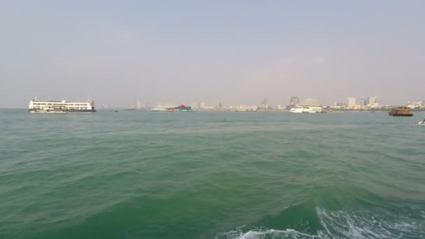 Pattaya Thailand Circa March 2018 Coastline Pattaya — Stock Video