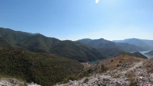 Hermoso Lago Kozjak Norte Macedonia — Vídeos de Stock