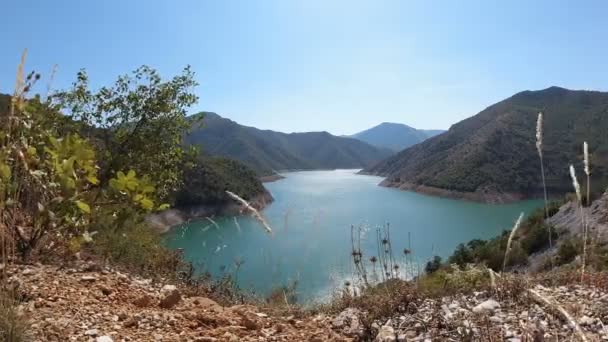 Hermoso Lago Kozjak Norte Macedonia — Vídeo de stock