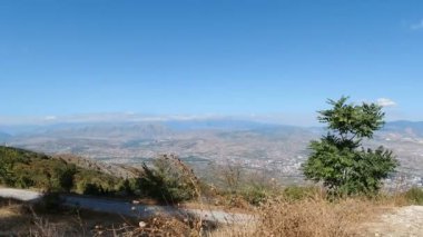 Macar başkenti skopje 'de teleferik.