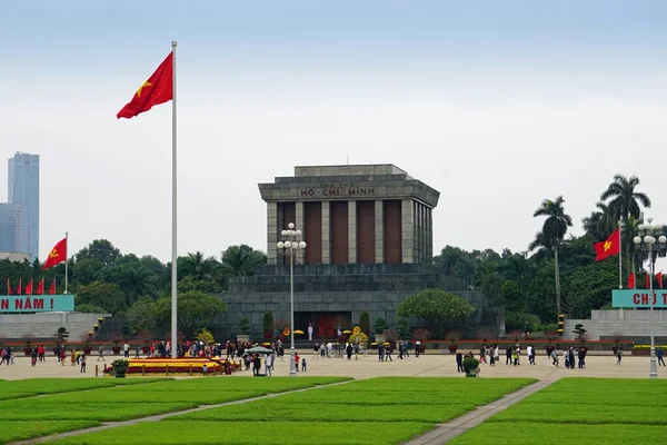Chi Minh Mausoleum Hanoi Vietnam — Stock Photo, Image