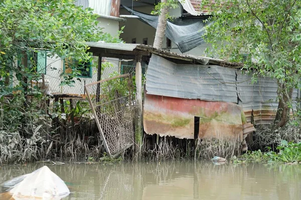 Vida Costa Rio Lata Tho Sul Vietnam — Fotografia de Stock