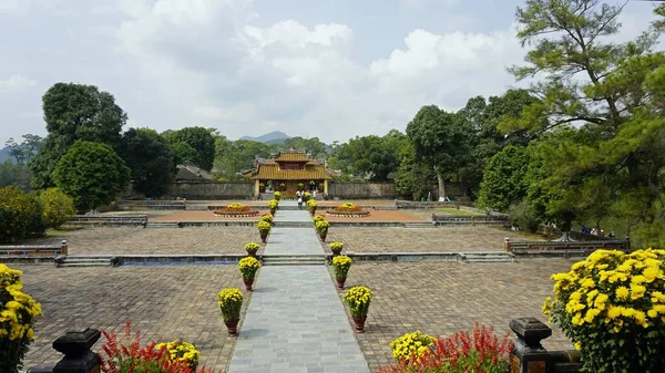 Antiga Aldeia Templo Matiz Vietnam — Fotografia de Stock