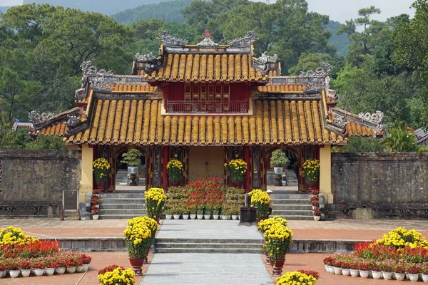 Ancien Village Temple Teinte Vietnam — Photo