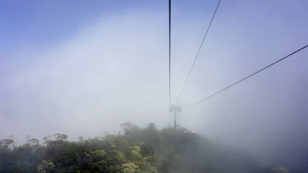 Cable Car Bana Hills Vietnam — Stock Photo, Image