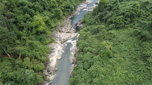 Cascada Bana Hills Vietnam Desde Arriba — Foto de Stock