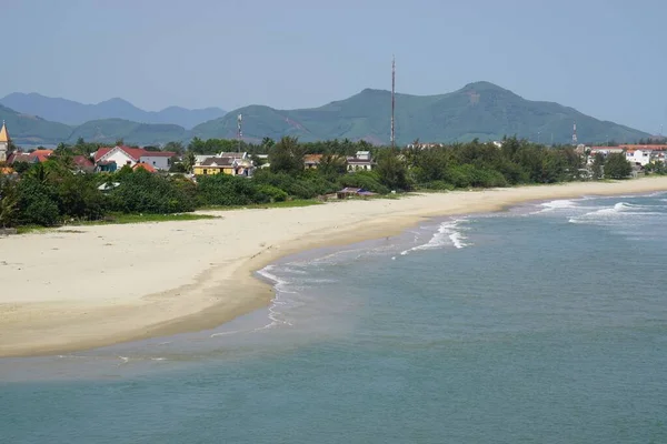 Bela Linha Costeira Tropical Vietnam Perto Danang — Fotografia de Stock