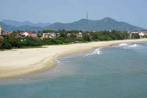 Bela Linha Costeira Tropical Vietnam Perto Danang — Fotografia de Stock