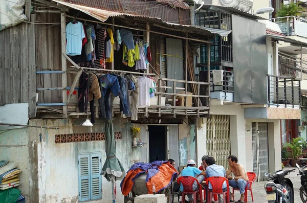 Banlieue Chi Minh Ville Avec Logement Résidentiel — Photo