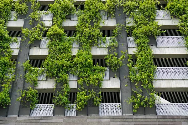 Enormes Edifícios Escritórios Novos Centro Cidade Singapores — Fotografia de Stock