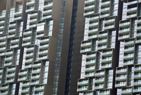 Huge New Office Buildings Singapores City Center — Stock Photo, Image