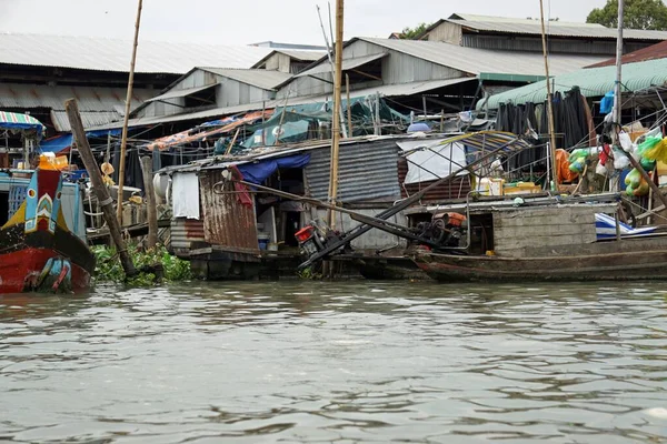 Ribereña Can Tho Sur Vietnam — Foto de Stock