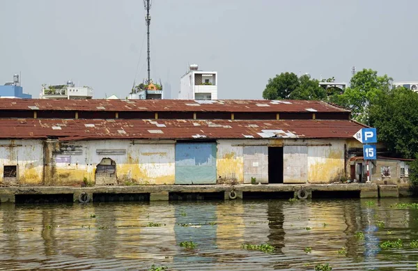 Lokale Leven Buitenwijk Van Chi Minh Stad Vietnam — Stockfoto