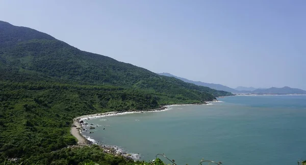 Bela Linha Costeira Tropical Vietnam Perto Danang — Fotografia de Stock