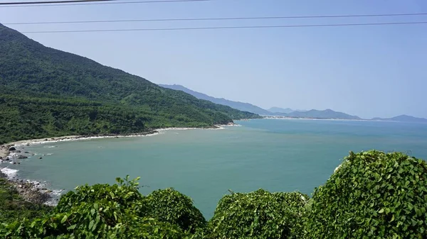 Bela Linha Costeira Tropical Vietnam Perto Danang — Fotografia de Stock