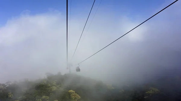 Vietnam Daki Bana Hills Teleferik — Stok fotoğraf