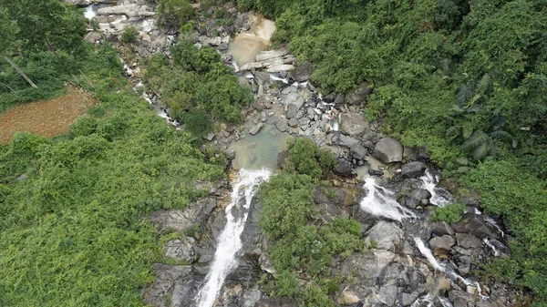 Cascada Bana Hills Vietnam Desde Arriba —  Fotos de Stock