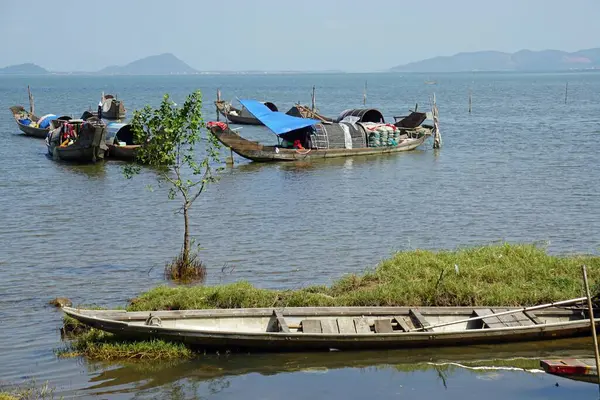 Paisaje Rural Centro Vietnam Cerca Tonalidad — Foto de Stock