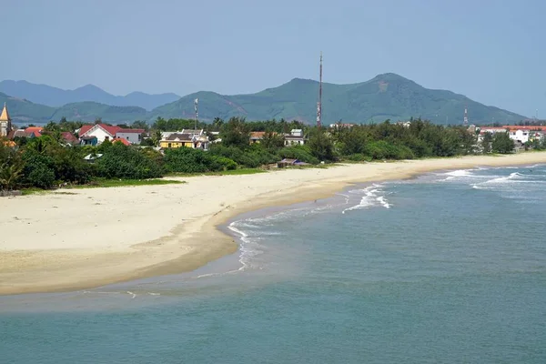 Bela Linha Costeira Tropical Vietnam Perto Danang — Fotografia de Stock