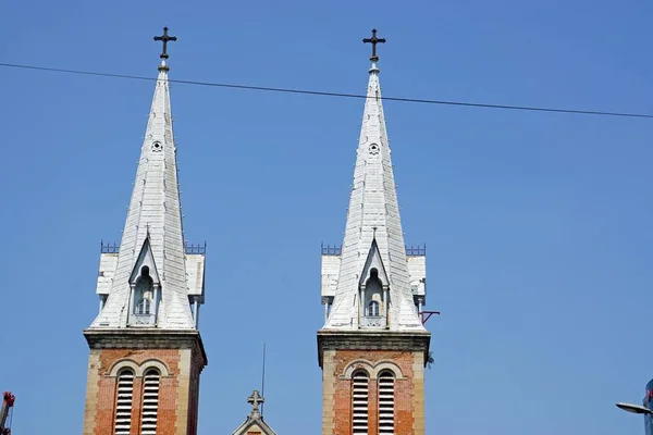 Gereja Notre Dame Kota Chi Minh Vietnam — Stok Foto