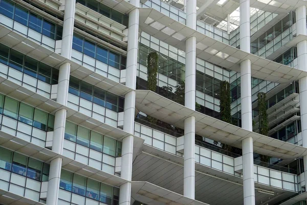 Huge New Office Buildings Singapores City Center — Stock Photo, Image