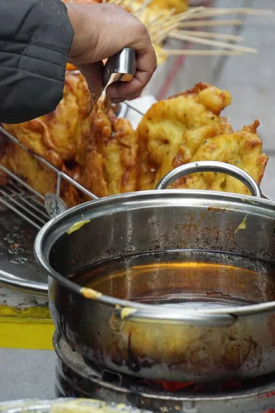 Vietnamese Typische Smakelijke Traditionele Straatgerechten — Stockfoto