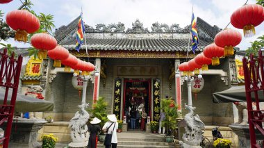 Hoi an 'daki geleneksel Çin tapınağı