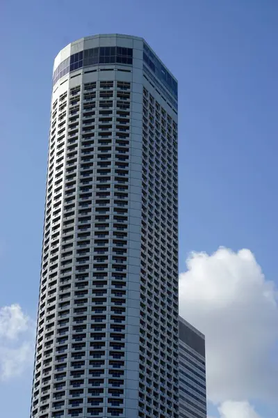 Enormes Nuevos Edificios Oficinas Singapores Centro Ciudad —  Fotos de Stock